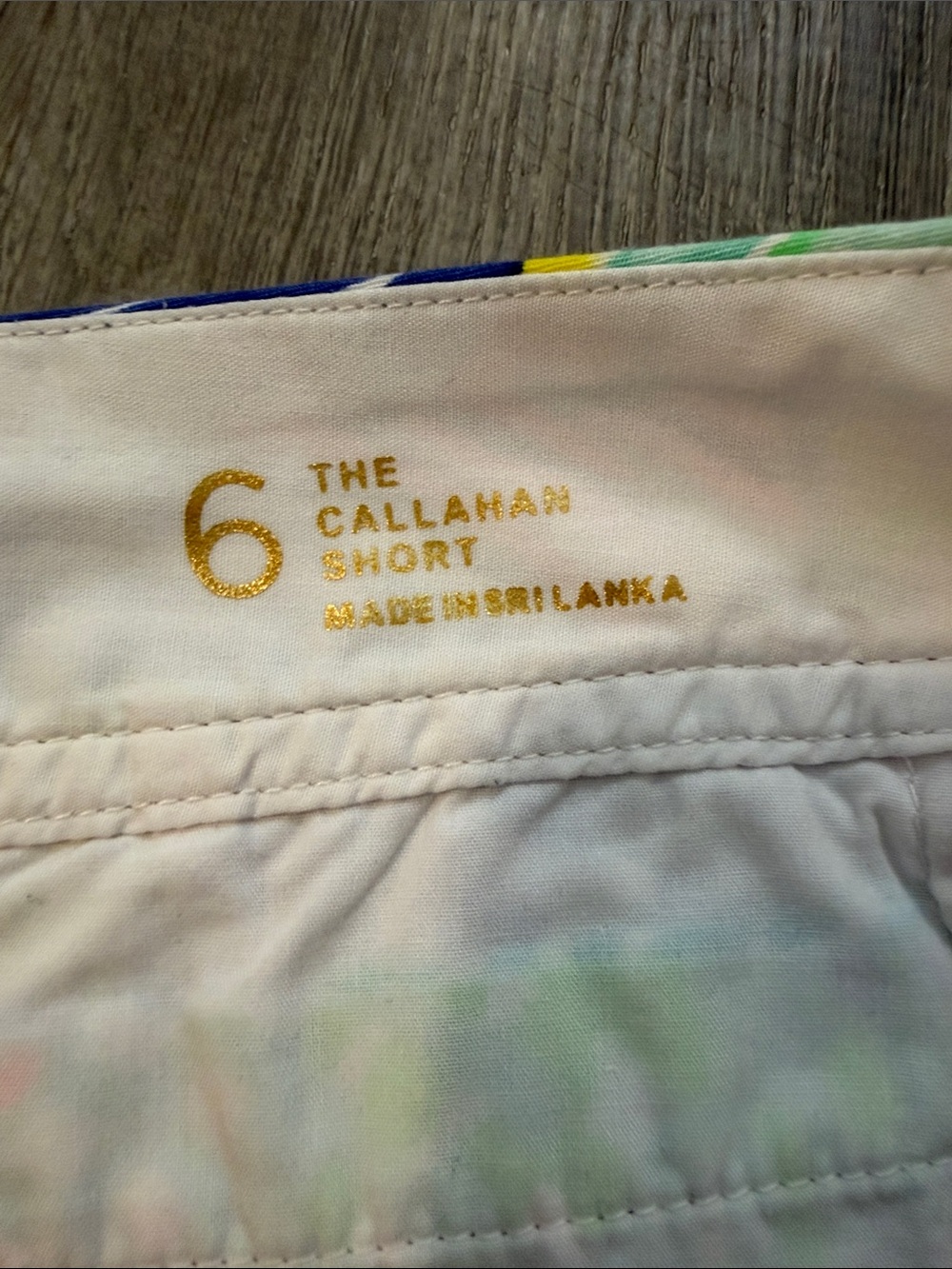 Lilly Pulitzer Sz 6 The Callahan Casual Summer Vibrant Multicolor Women’s Shorts - Picture 7 of 8